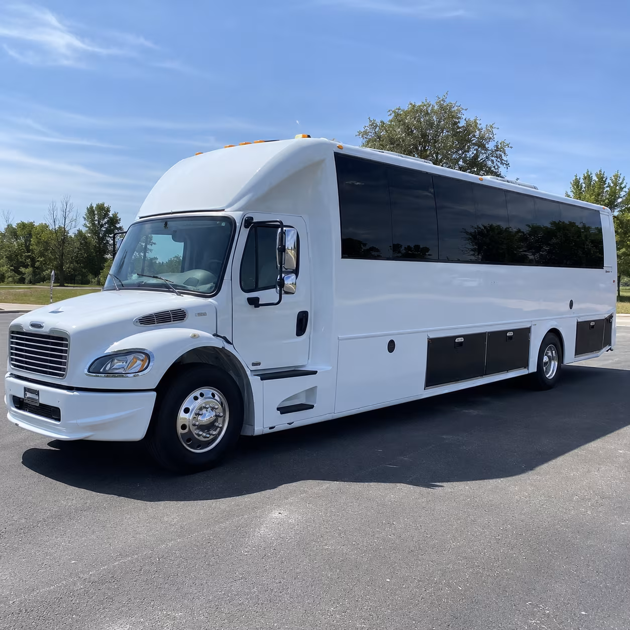 akron 40 passenger party bus