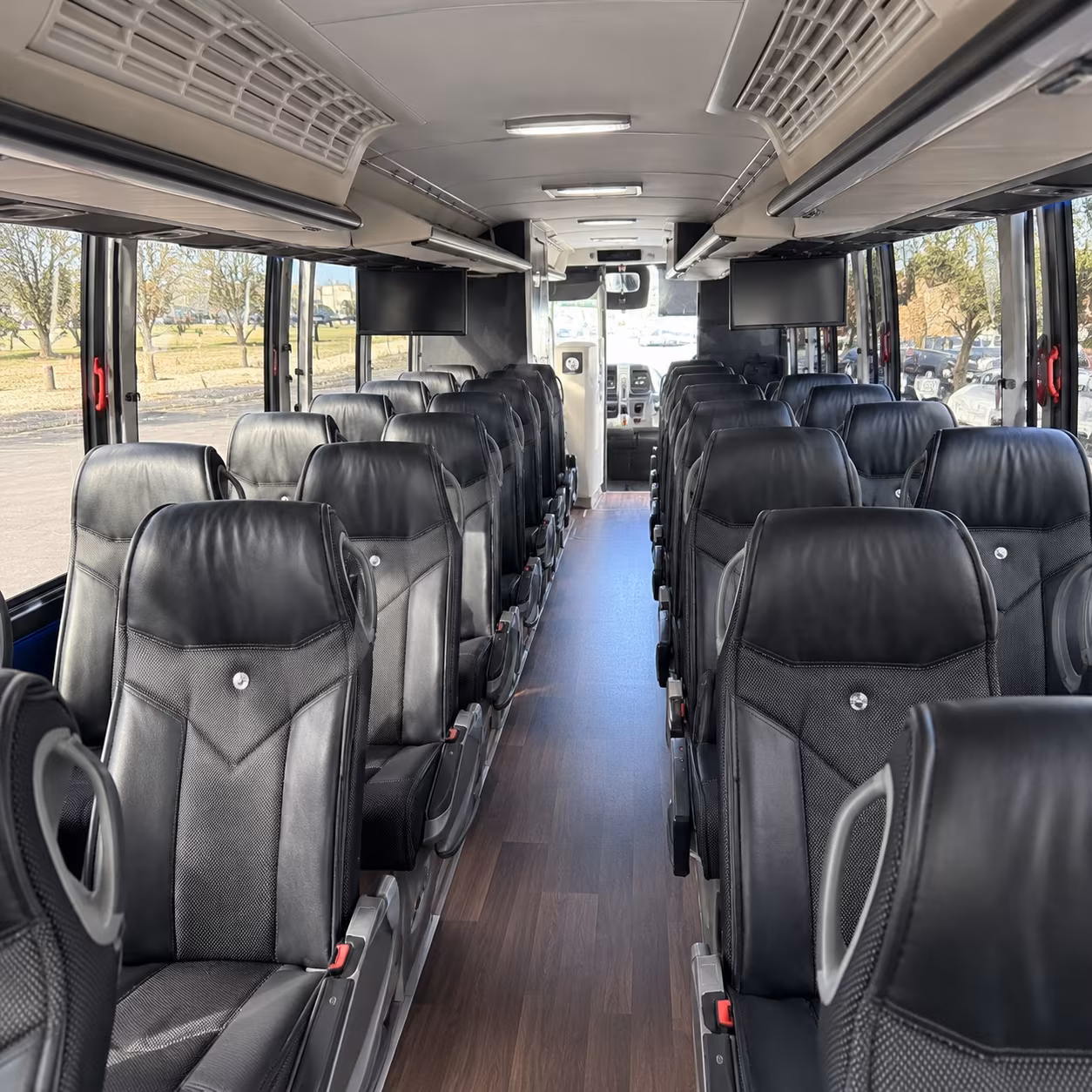 akron charter bus rentals for long distance trips to cleveland and columbus