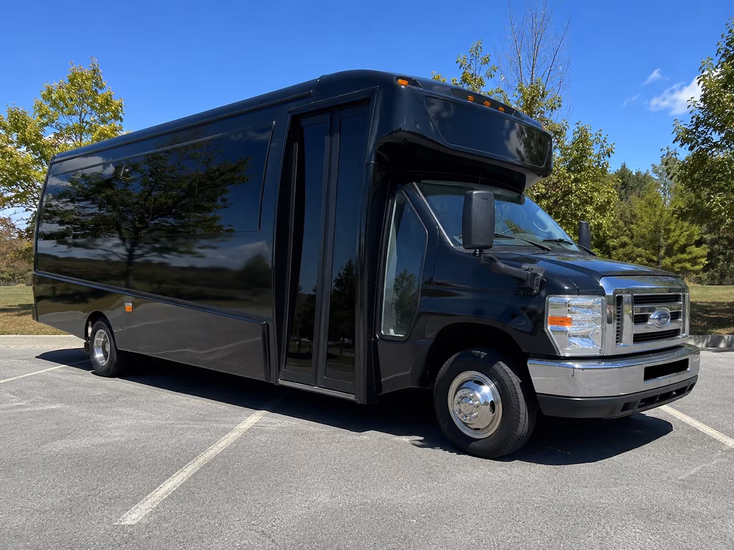 akron employee transportation onboard seating