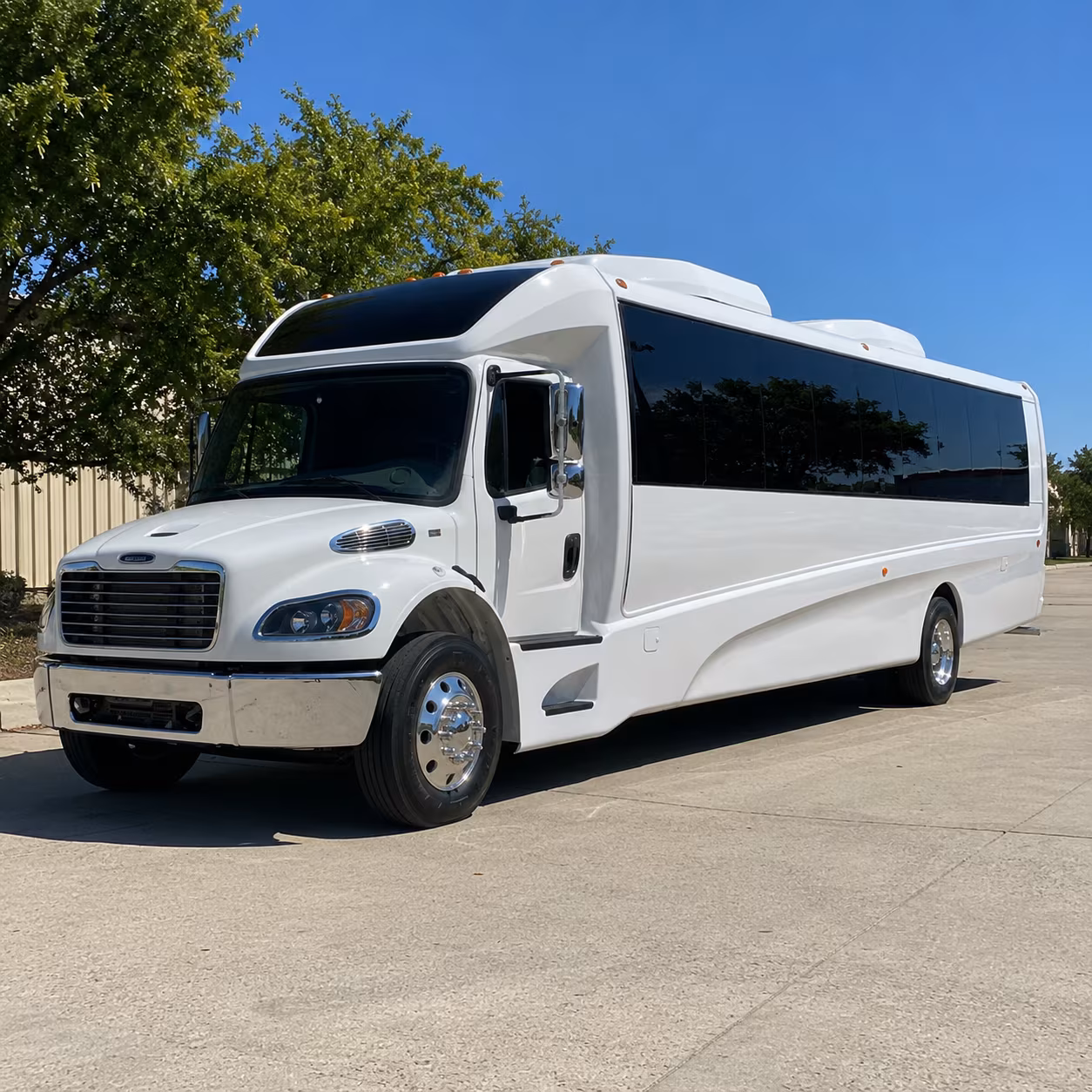 akron religious group transportation onboard seating