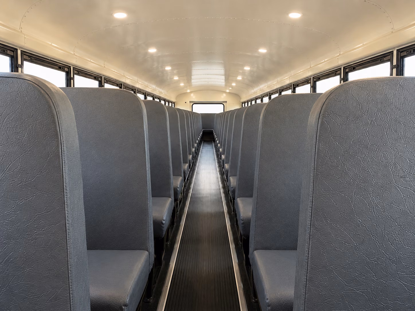 akron school bus interior