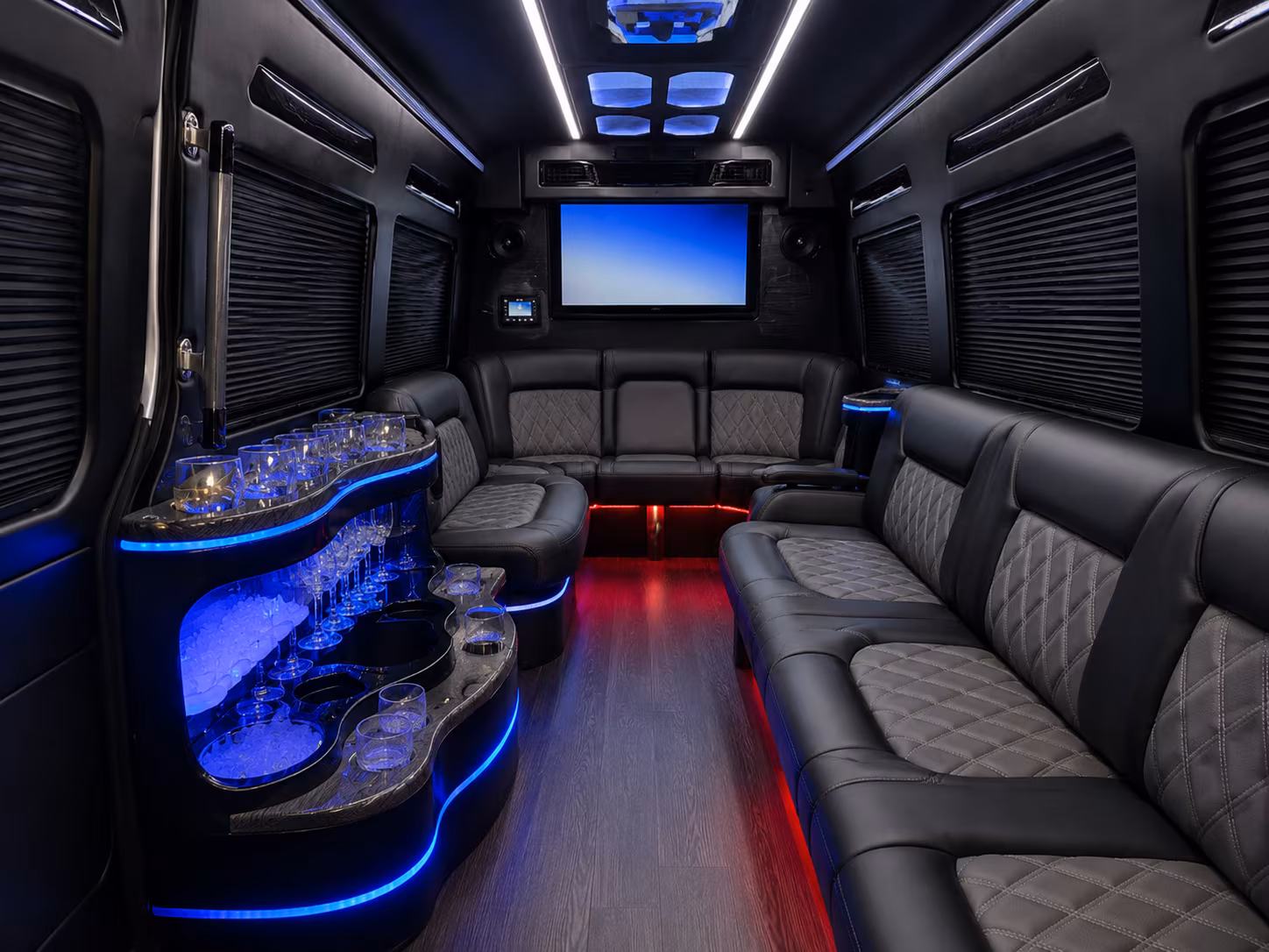 akron school event transportation onboard seating