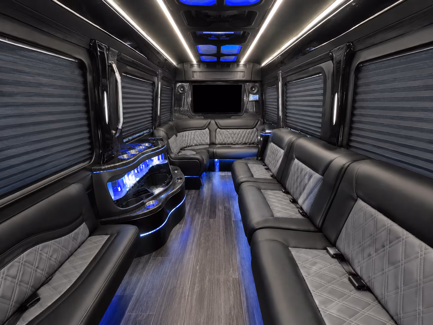 akron sprinter limousine interior