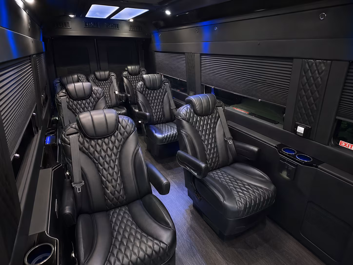akron sprinter van with driver interior