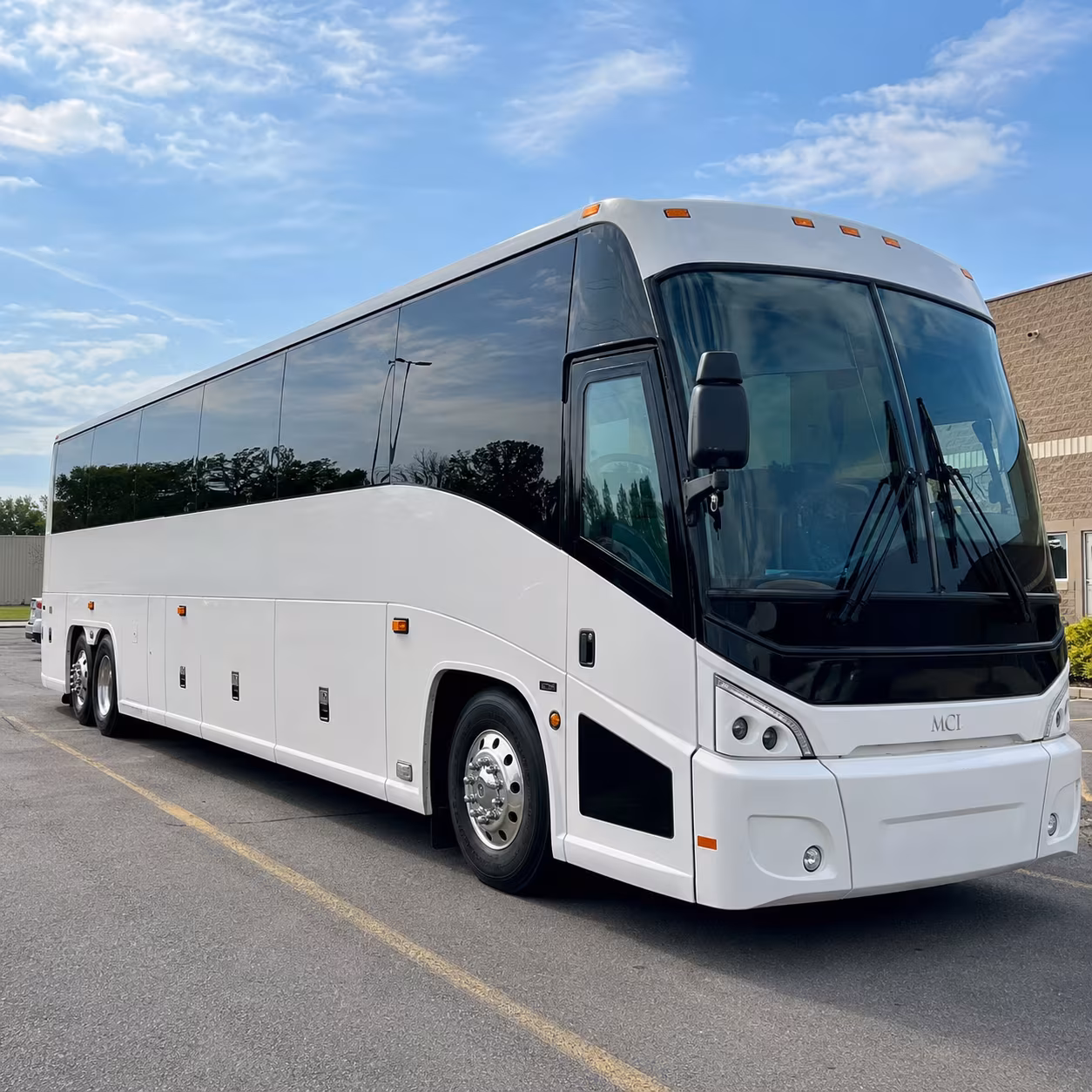 charter bus shuttle service for akron area business parks and office corridors