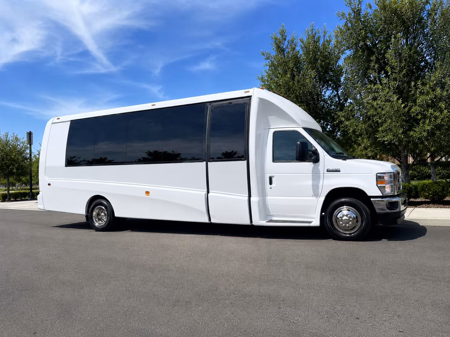 corporate bus rentals for university of akron and rubber city business events