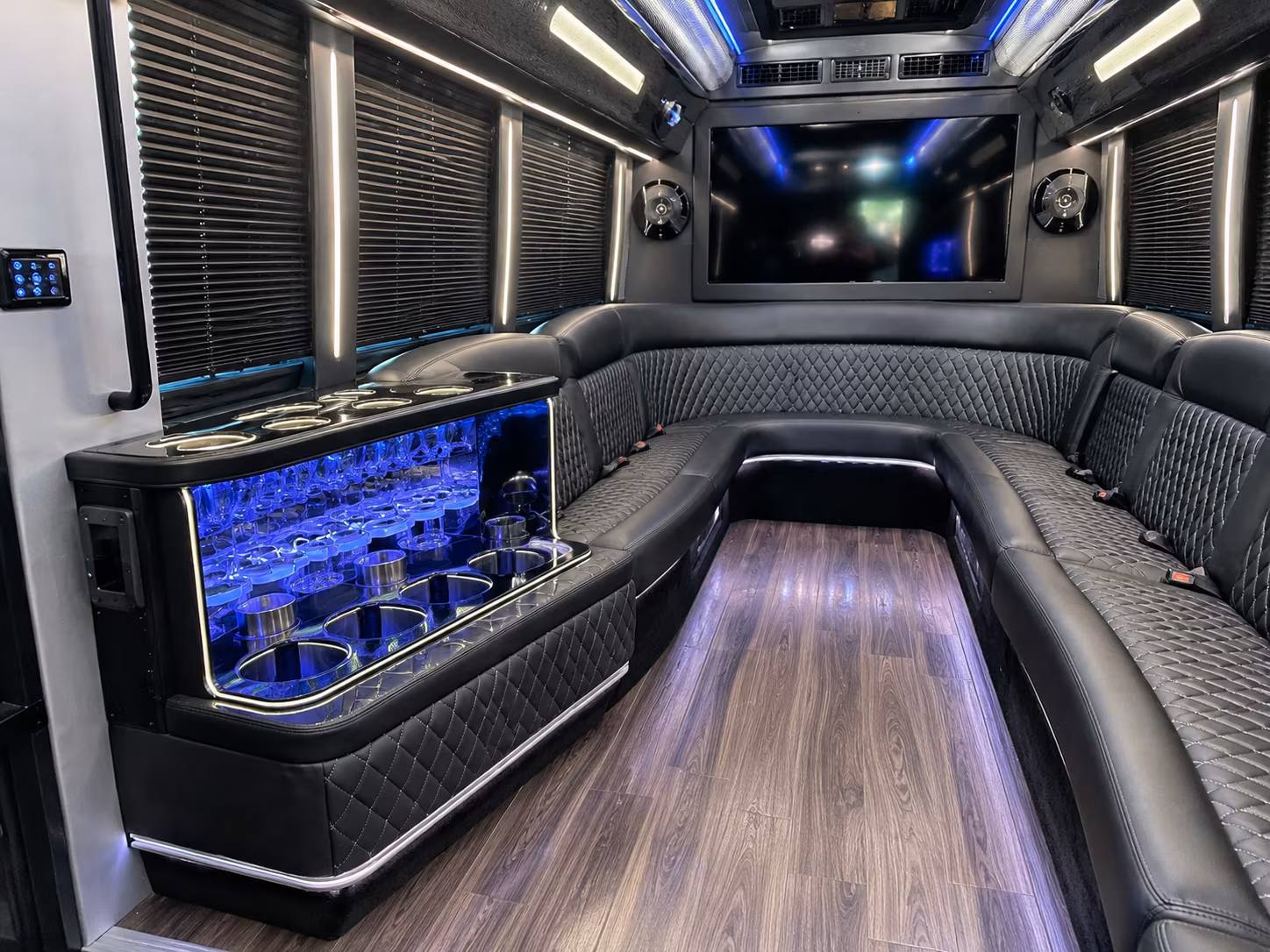 corporate party bus rental