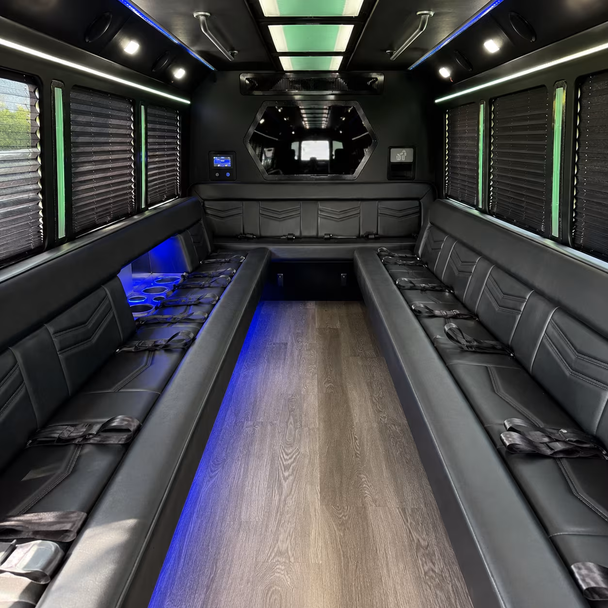 party buses for akron club shows and downtown music venues