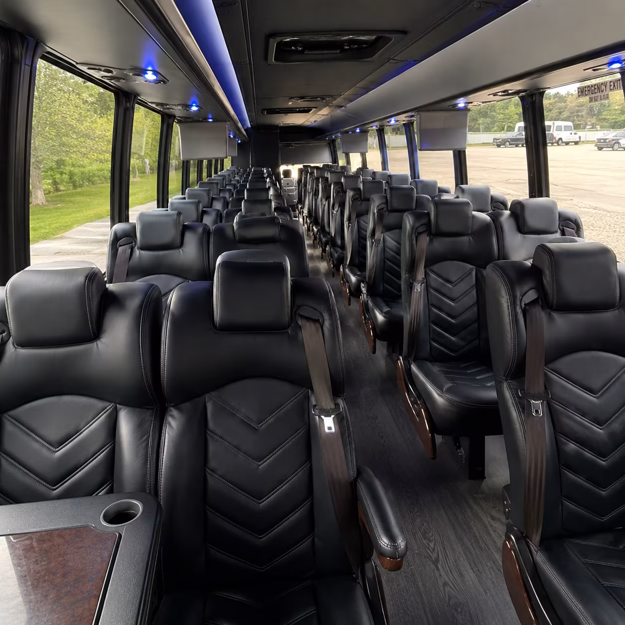 what kind of bus am i looking for and how does that change the price in akron